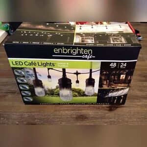 Enbrighten LED Café Lights 48ft 24 Lighte